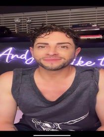 Poster for Birthday video from Brian Friedman