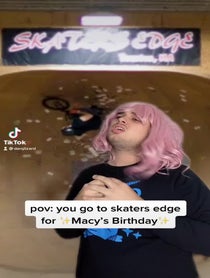 Poster for Birthday video from Darq Lizard