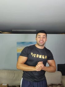 Poster for Birthday video from Pita Taufatofua