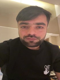 Poster for Birthday video from Rashid Khan
