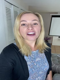 Poster for Pep Talk video from Olivia Smith