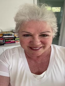 Poster for Birthday video from Julia Sweeney