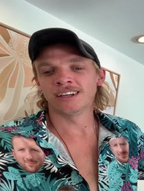 Poster for Birthday video from Frenchy