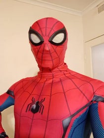Poster for Birthday video from St Kilda Spiderman