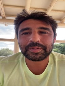 Poster for Birthday video from Marcos Baghdatis