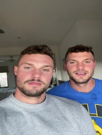Poster for Birthday video from Josh and Luke