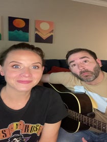 Poster for Birthday video from Gilly & the Girl