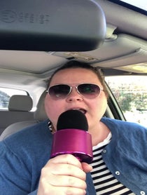 Poster for Birthday video from Girl With A Microphone