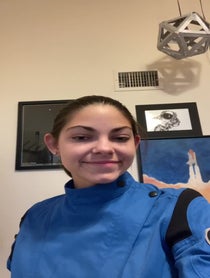 Poster for Birthday video from Alyssa Carson