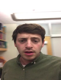 Poster for Birthday video from Alex Edelman