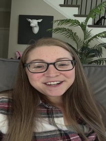 Poster for Pep Talk video from Mary Frey