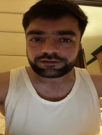 Poster for Birthday video from Rashid Khan