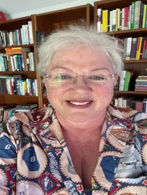 Poster for Birthday video from Julia Sweeney