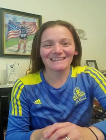 Poster for Gift video from Becca Pizzi, Endurance Runner