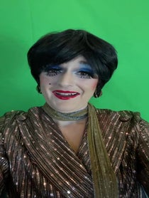 Poster for Birthday video from Sooz Kempner (Liza Minnelli impersonator)