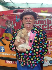 Poster for Birthday video from Bumbles the Clown