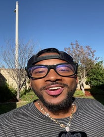 Poster for Birthday video from Algee Smith