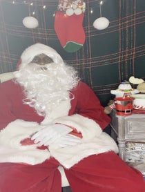 Poster for Holiday video from Santa Claus