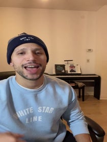 Poster for Birthday video from Titanic Guy Raf Avila