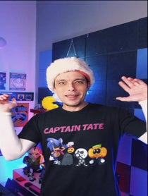 Poster for Holiday video from Captain Tate