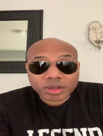 Poster for Birthday video from Mario Winans