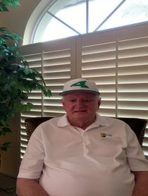 Poster for Birthday video from Ken "Hawk" Harrelson