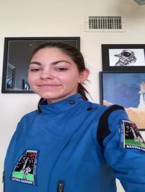 Poster for Pep Talk video from Alyssa Carson