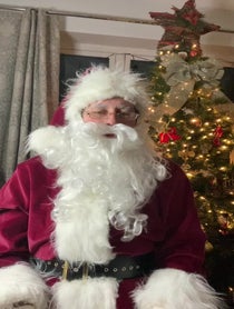 Poster for Holiday video from Santa Claus