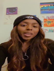 Poster for Birthday video from Anike (formerly Wande)