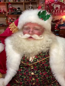 Poster for Holiday video from America's Favorite Santa Claus
