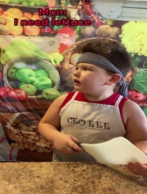 Poster for Birthday video from Chef Ilirian Kameraj