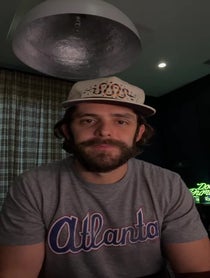 Poster for Holiday video from Thomas Rhett