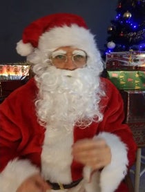 Poster for Birthday video from Le Père Noël