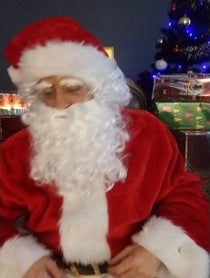 Poster for Birthday video from Le Père Noël