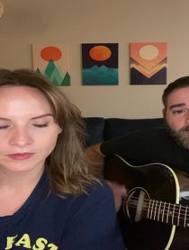 Poster for Birthday video from Gilly & the Girl
