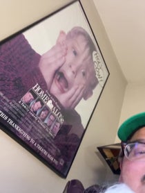 Poster for Holiday video from Home Alone Santa Ken Hudson Campbell