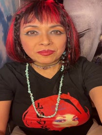 Poster for Holiday video from Annabella Lwin