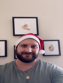 Poster for Holiday video from Chef Gabe Erales - Top Chef