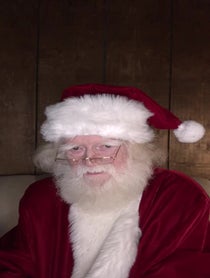 Poster for Holiday video from Santa Claus