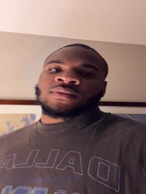 Poster for Holiday video from Micah Parsons