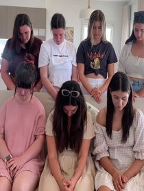 Poster for Holiday video from Aussie Girl Choir