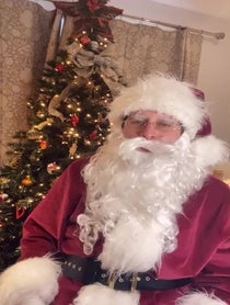 Poster for Holiday video from Santa Claus