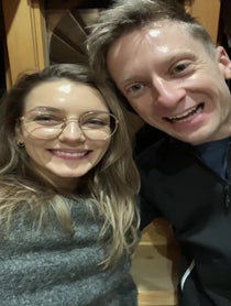 Poster for Holiday video from Michael & Jowita