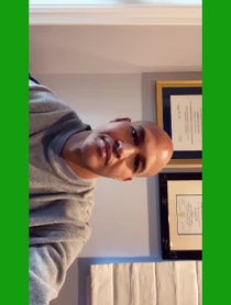 Poster for Birthday video from James Farrior