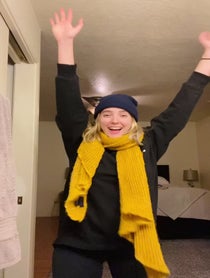 Poster for Birthday video from Hannah Leigh