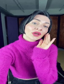 Poster for Holiday video from Qveen Herby