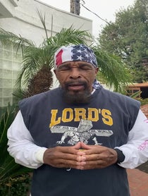 Poster for Birthday video from Mr. T