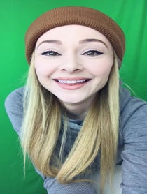 Poster for Birthday video from Natalie Sideserf