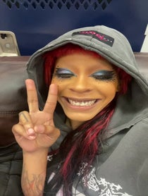 Poster for Pep Talk video from Rico Nasty