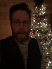 Poster for Holiday video from Father Nathan Monk